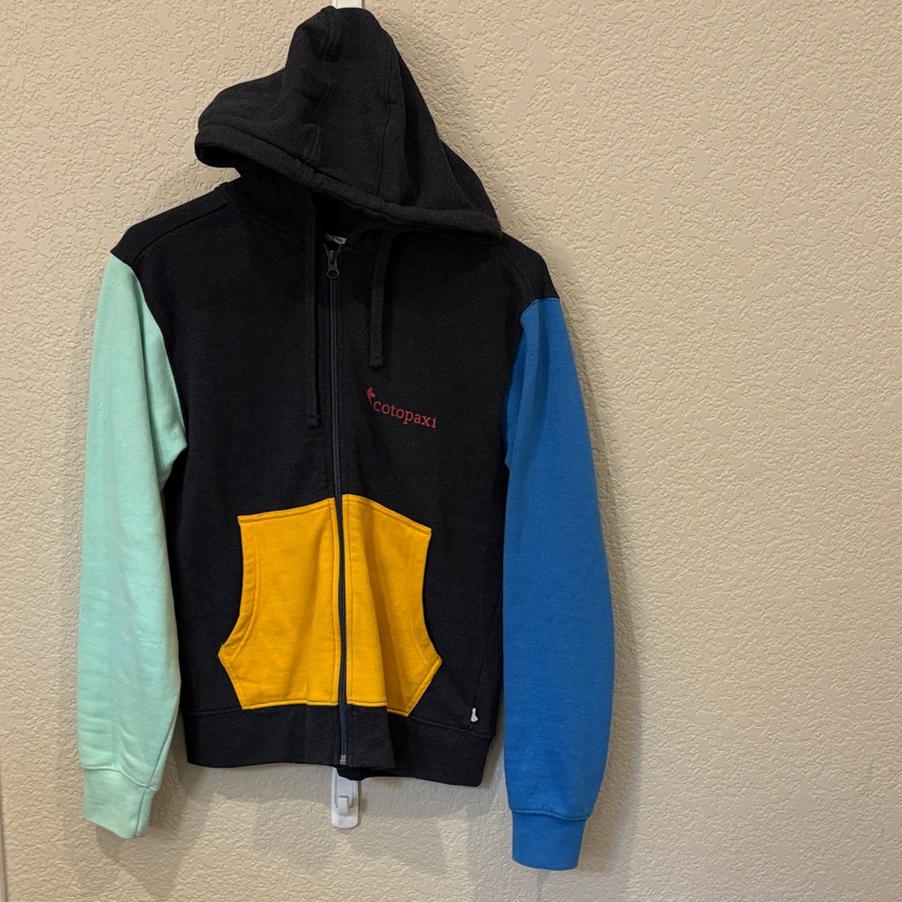 Cotopaxi Men’s Small Multicolor Full Zip-Up Hoodie Jacket